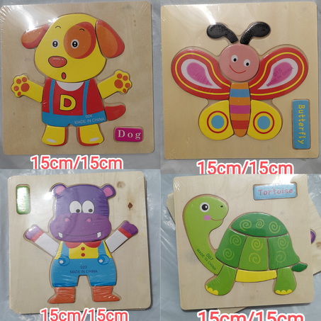 Pack de 9 jouets Montessori en bois