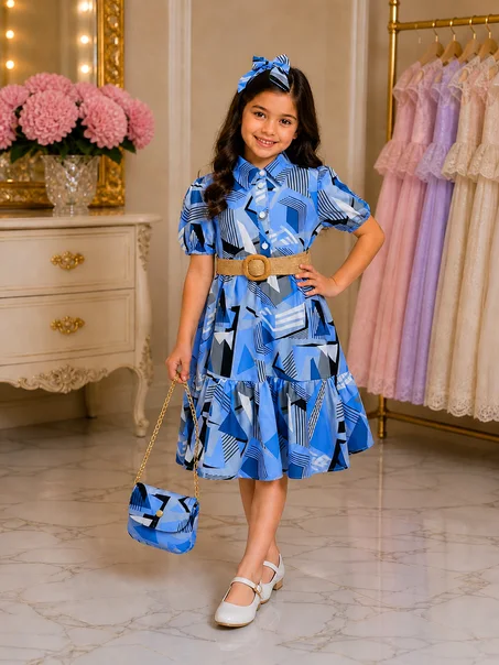 🚨 خلي بنتك تكون نجمة العيد قبل ما يسالي الستوك! 👗🔥