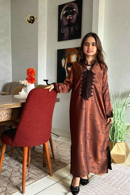 👑 جلابة 2 بياس للبنوتات | إطلالة راقية لرمضان والعيد 2026