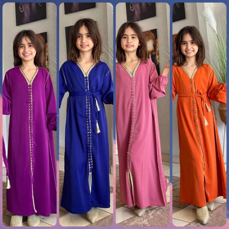 قفطان أنيق للبنوتات - للفرح والمناسبات الخاصة