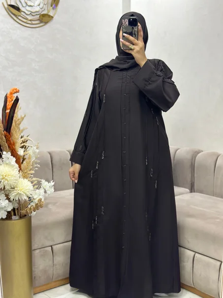 🌙✨ عرض رمضان 2026 | عباية بالشال العقيق أناقة للصلاة والمناسبات 👑