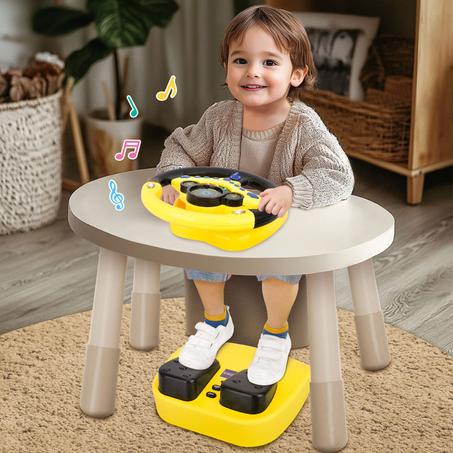 🏎️ لعبة القيادة الإلكترونية الموسيقية للأطفال  متعة وتعليم في آنٍ واحد!