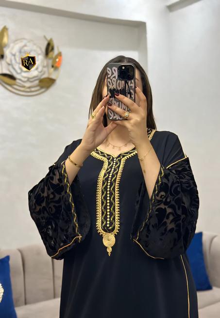 💎 قندورة مخزنية فاخرة — أناقة راقية لكل المناسبات