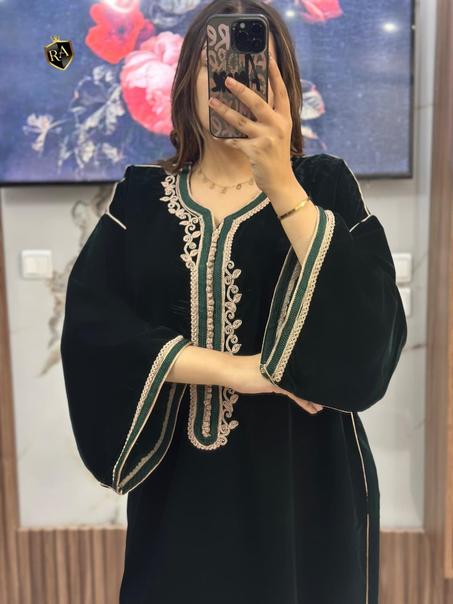 🌹 قندورة مخزنية فصالة فاخرة للأفراح والمناسبات 🌹