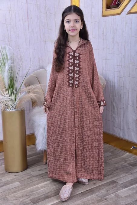 1️⃣ 🌙✨ جلابة بنات فاخرة لرمضان 2026 – أناقة تخطّف الأنظار ✨🌙