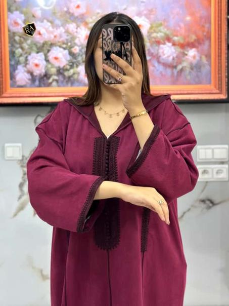 👑 جلابة مخزنية بطابع ملكي – أناقة لا تُقاوم! 👑