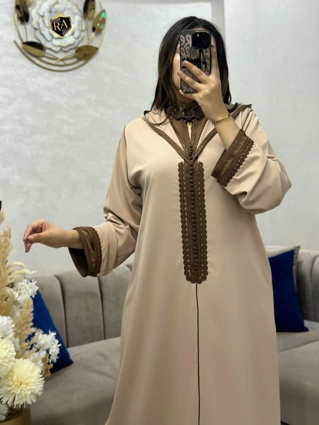 جديد 2026 – جلابة 2 بياس للأفراح والمناسبات 🔥