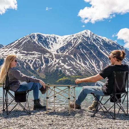 🏕️ طاولة التخييم القابلة للطي