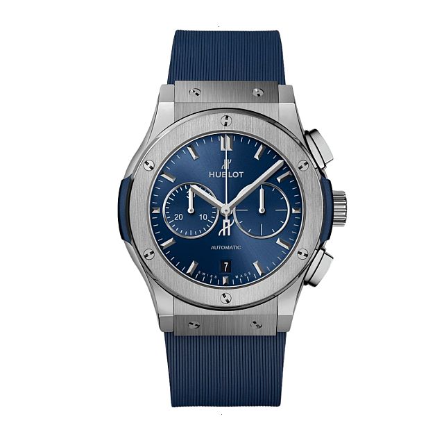 Hublot Classic Fusion Chronograph Titanium Blue