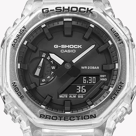 Montre G-Shock Transparent Skeleton GA-2100SKE-7AER