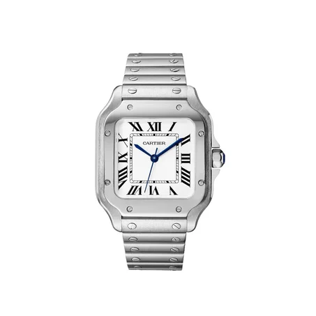 Santos De Cartier Silver