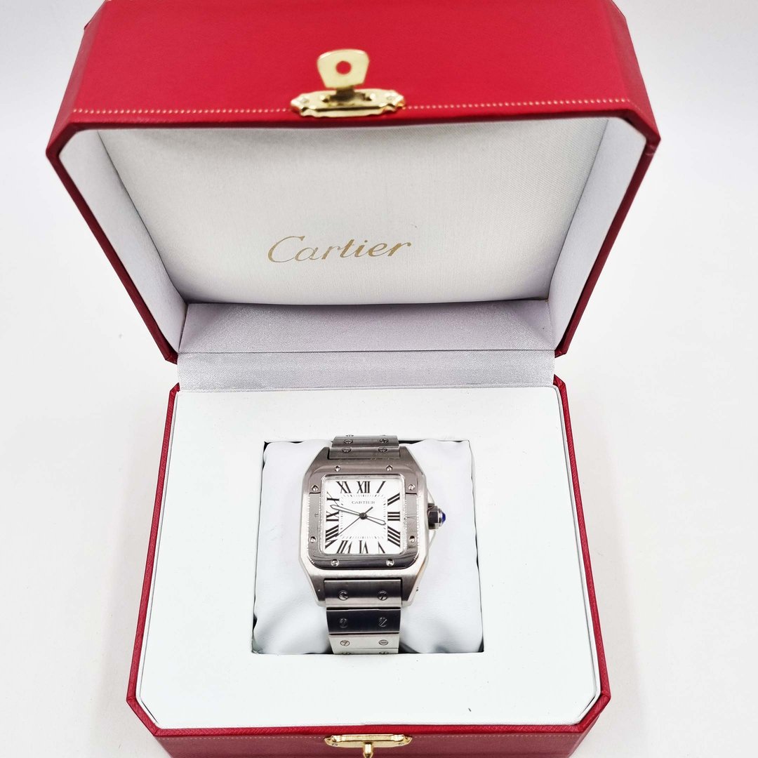 Santos De Cartier Silver