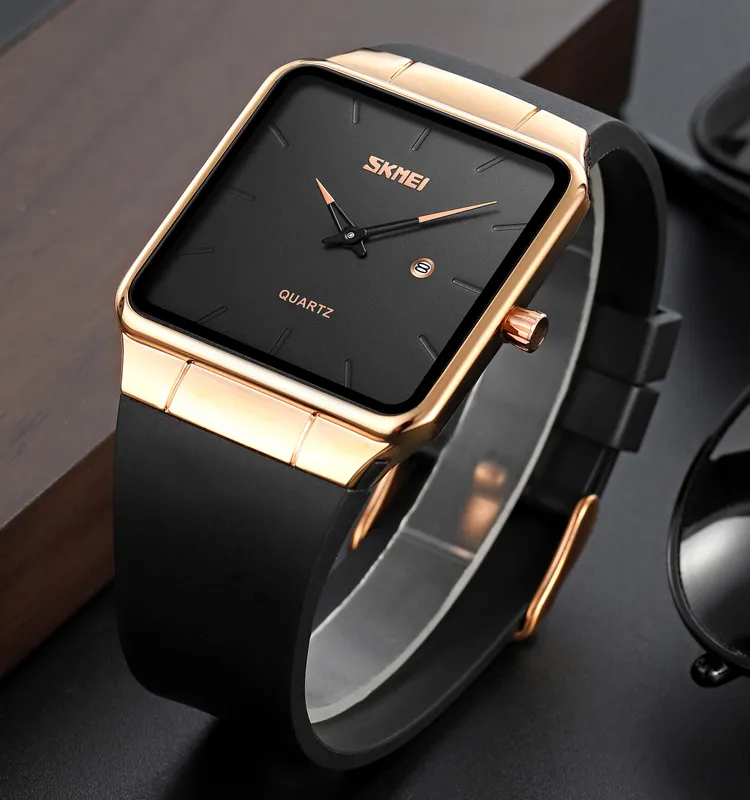 SKMEI 1961 Bronze Noir Montre pour hommes de luxe