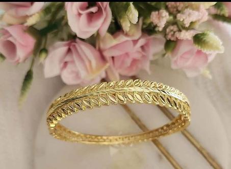 Gourmette modèle or