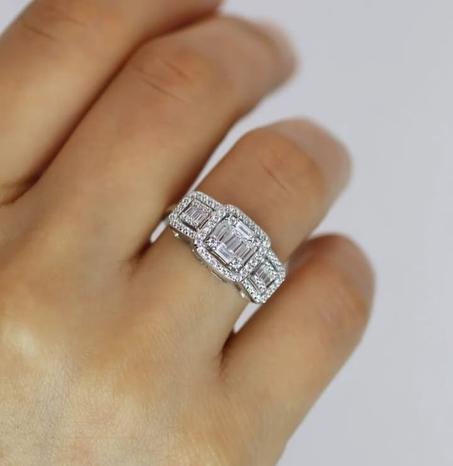 خاتم نسائي فضة 925✨🎁