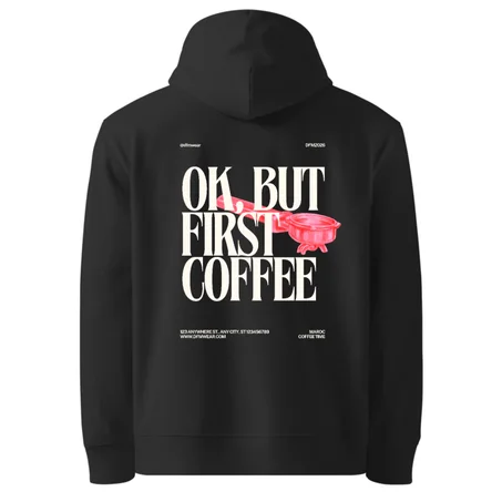 Ok but first coffee / Semi Oversized Unisex