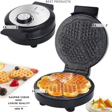 ڤوفري دائرية علي شكل قلب GAUFRIE ROND COEUR