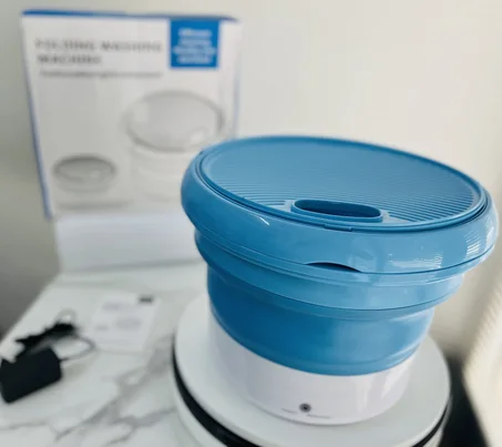 غسالة الملابس الفاخرة الصغيرة المحمولة قابلة للطي أوريجنال  PETITE MACHINE A LAVER DE LUXE PLIABLE ORIGINAL