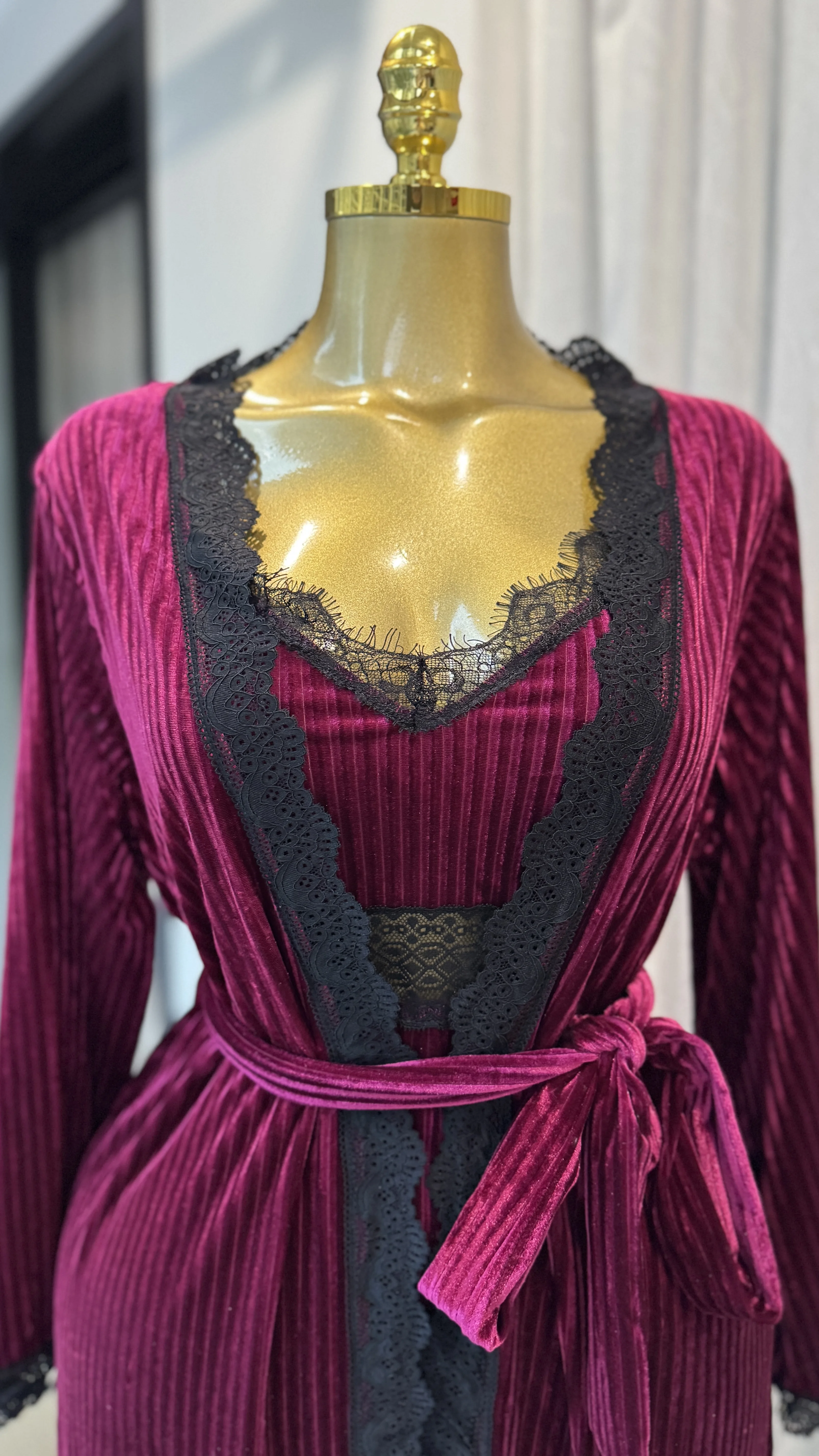 Chemise De Nuit Rouge