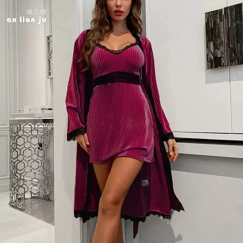 Chemise De Nuit Rouge