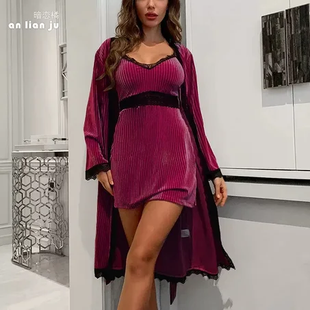 Chemise De Nuit Rouge