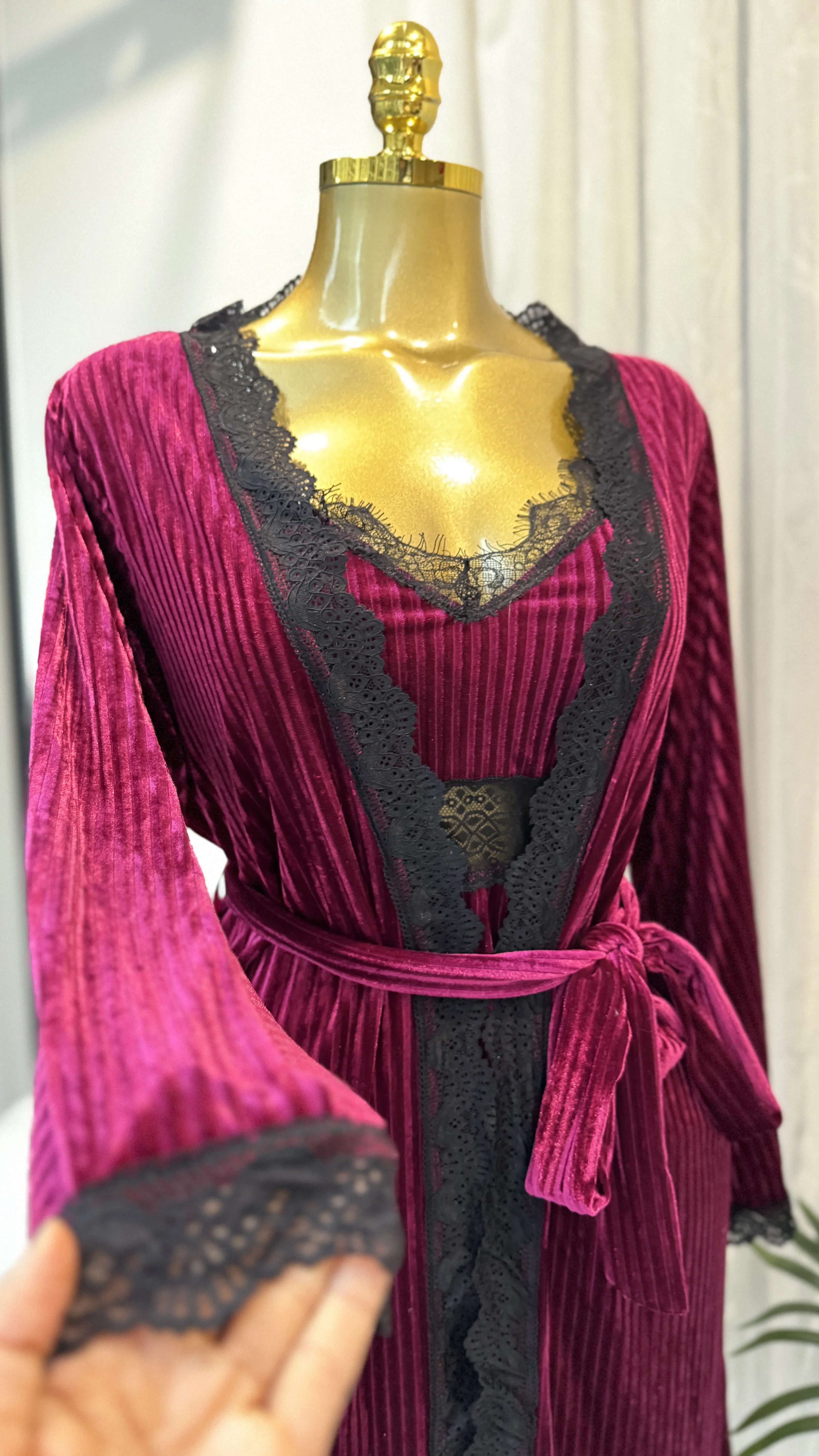 Chemise De Nuit Rouge