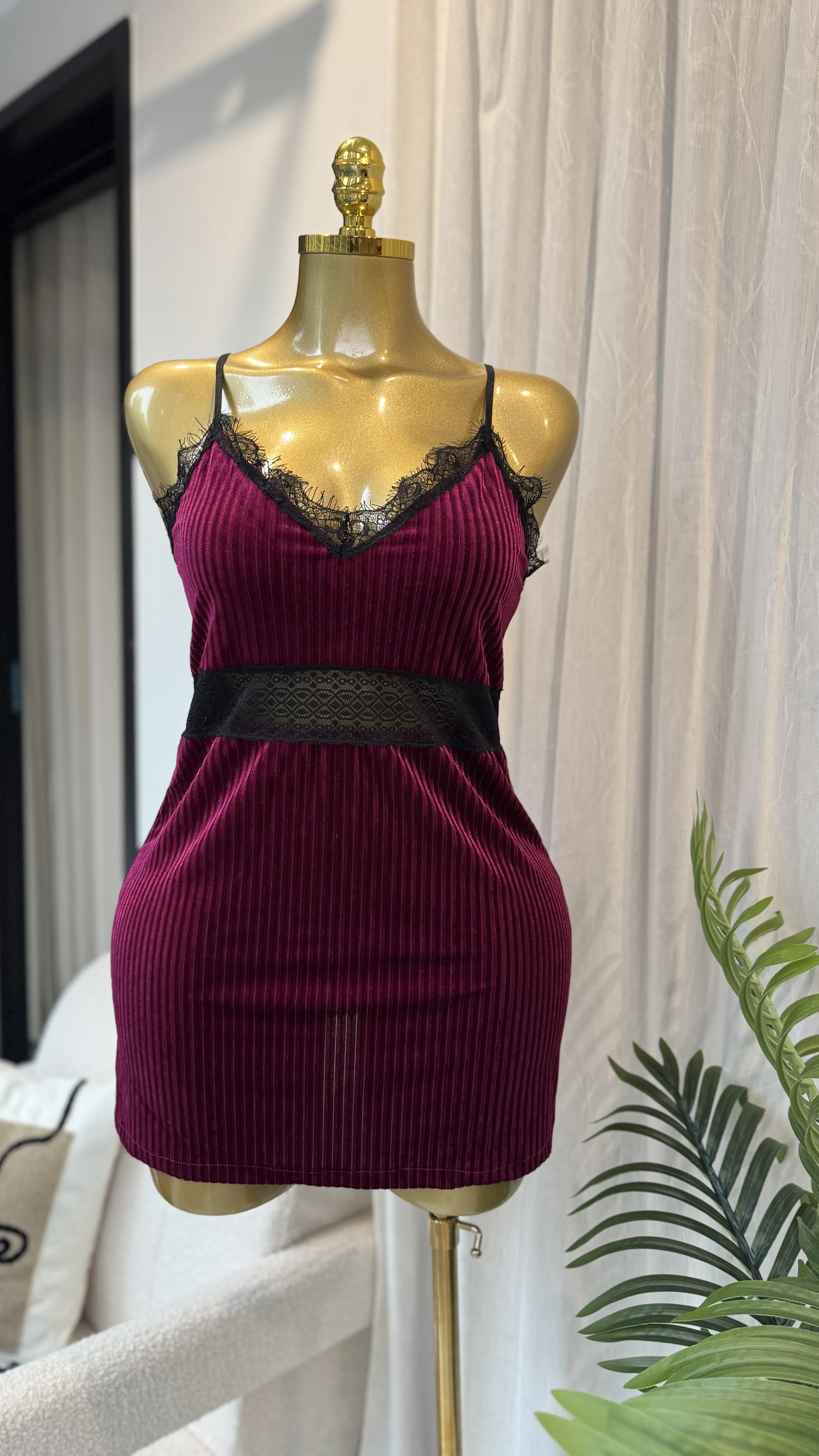 Chemise De Nuit Rouge