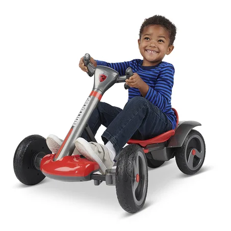 Voiture électrique pliable pour enfant 3 à 7 ans