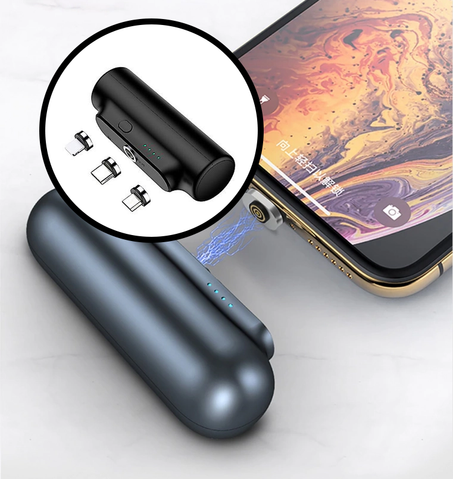 ميني باور بانك 2600mAh شاحن سريع ومحمول