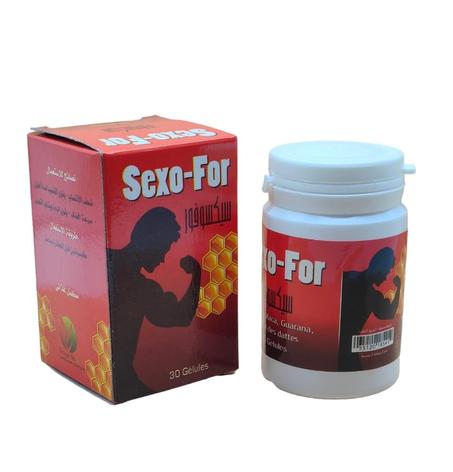 مقوي سكسوفور مكونات طبيعيه 30 كبسولة - Sexo For