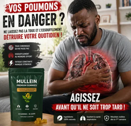 Mullein Gummies -complément alimentaire à base de plantes