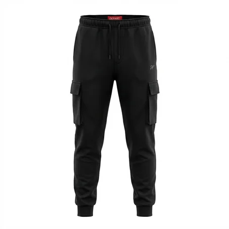 JOGGING CARGO SLIM HOMME NOIR