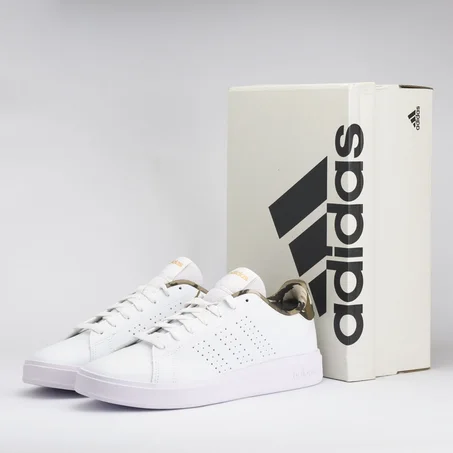 Adidas advantage Base 2.0 WHITE / OLIVE STRATA