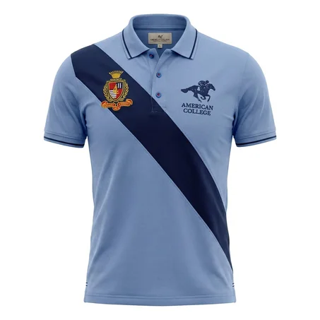 American College t-shirt pour Homme -BLEU
