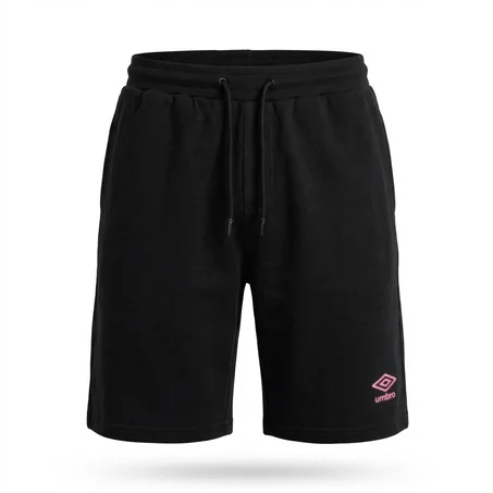 UMBRO SHORT NOIR / ROSE