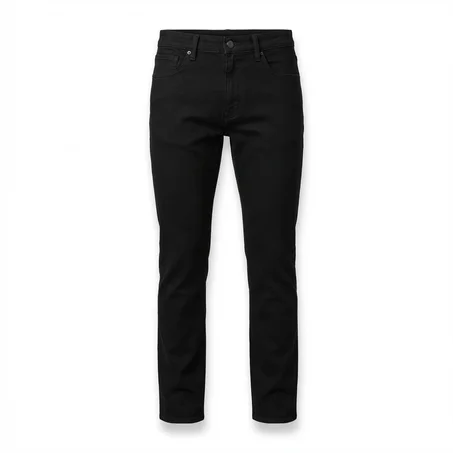 PANTALON JEAN SLIM HOMME NOIR