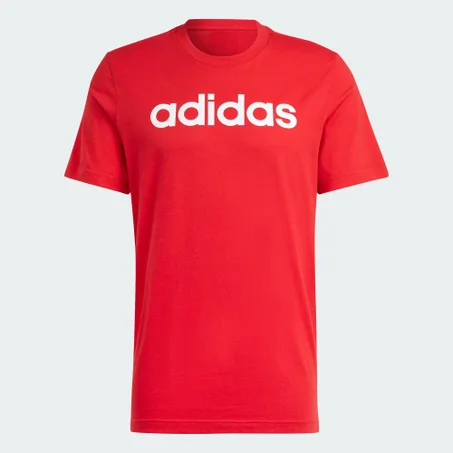 Essentials Single Jersey Linear Embroidered Logo Tee