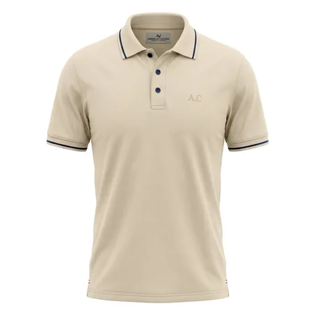 A . C  t-shirt pour Homme  -BEIGE
