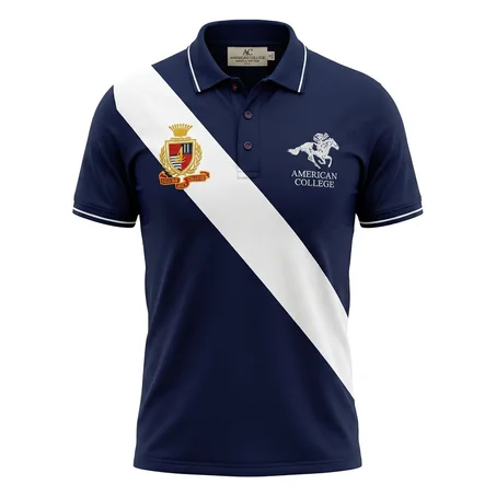 American College t-shirt pour Homme -NAVY