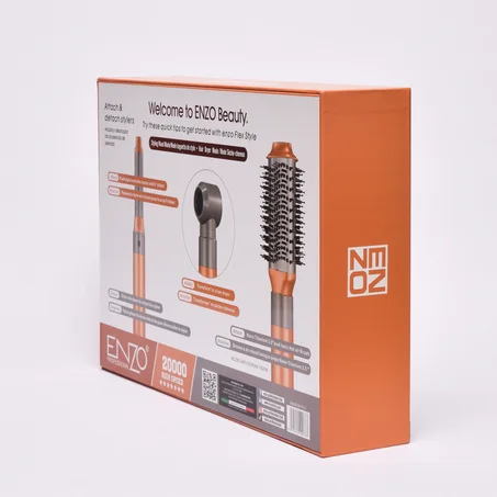 مجموعة مصفف الشعر الهوائي ENZO PROFESSIONAL EN-4131 – 4 في 1