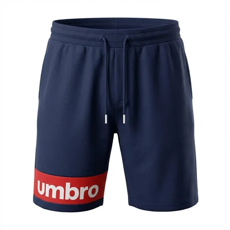 UMBRO SHORT NAVY / ROUGE