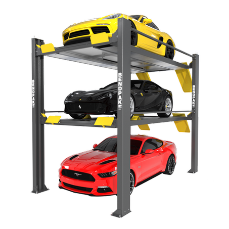 HD-973P 9,000 and 7,000 Lb. Capacity / Tri-Level Parking Lift