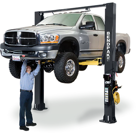 BendPak XPR-10S (5175395) 10,000‐lb. Capacity / Symmetric Clearfloor / Adjustable Width / Screw Pads