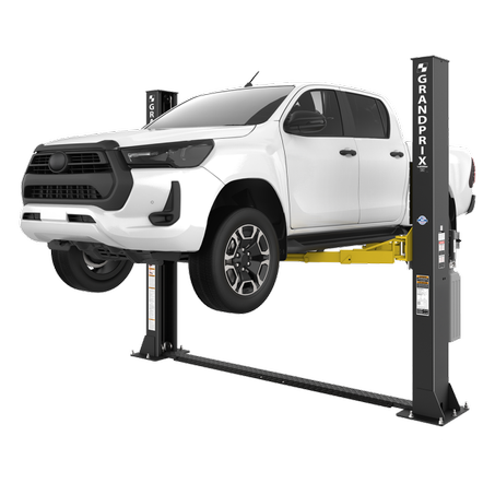 GrandPrix GP-9LC Two-Post Lift / 9,000 Lb. Capacity / Floorplate