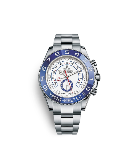 Rolex Yacht Master II Silver-Blue