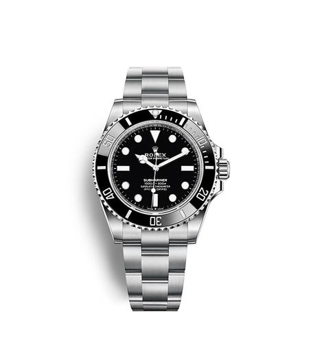 Rolex Submariner Silver-Black Without date