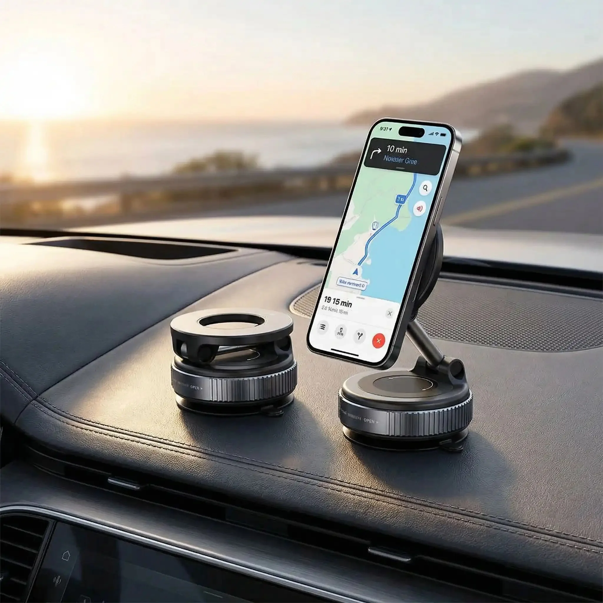 Support de téléphone magnétique et pliable