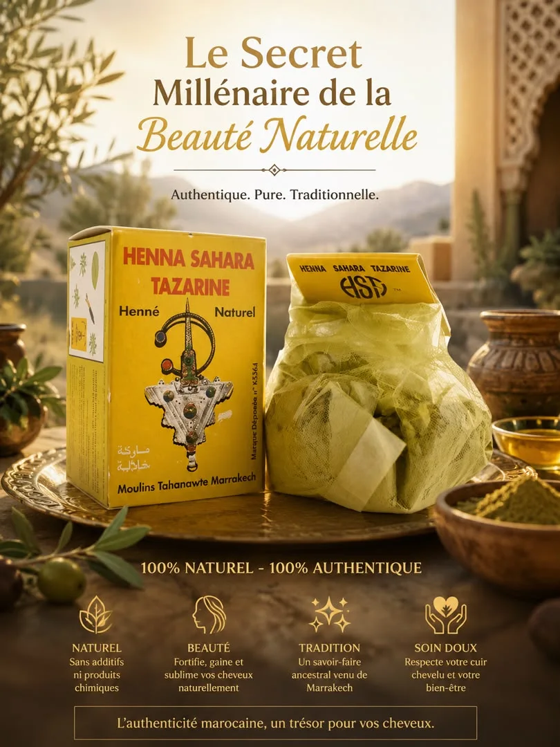 Henné Naturel Marocain