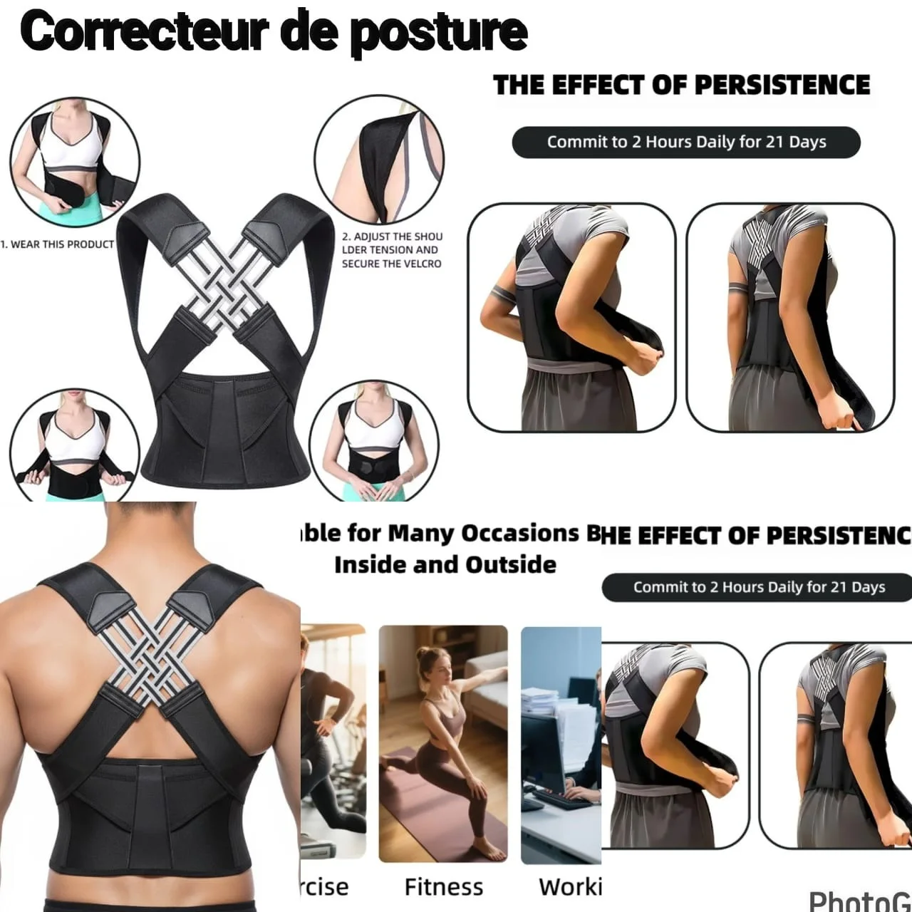 Correcteur de Posture – Redressez-vous en toute confiance !