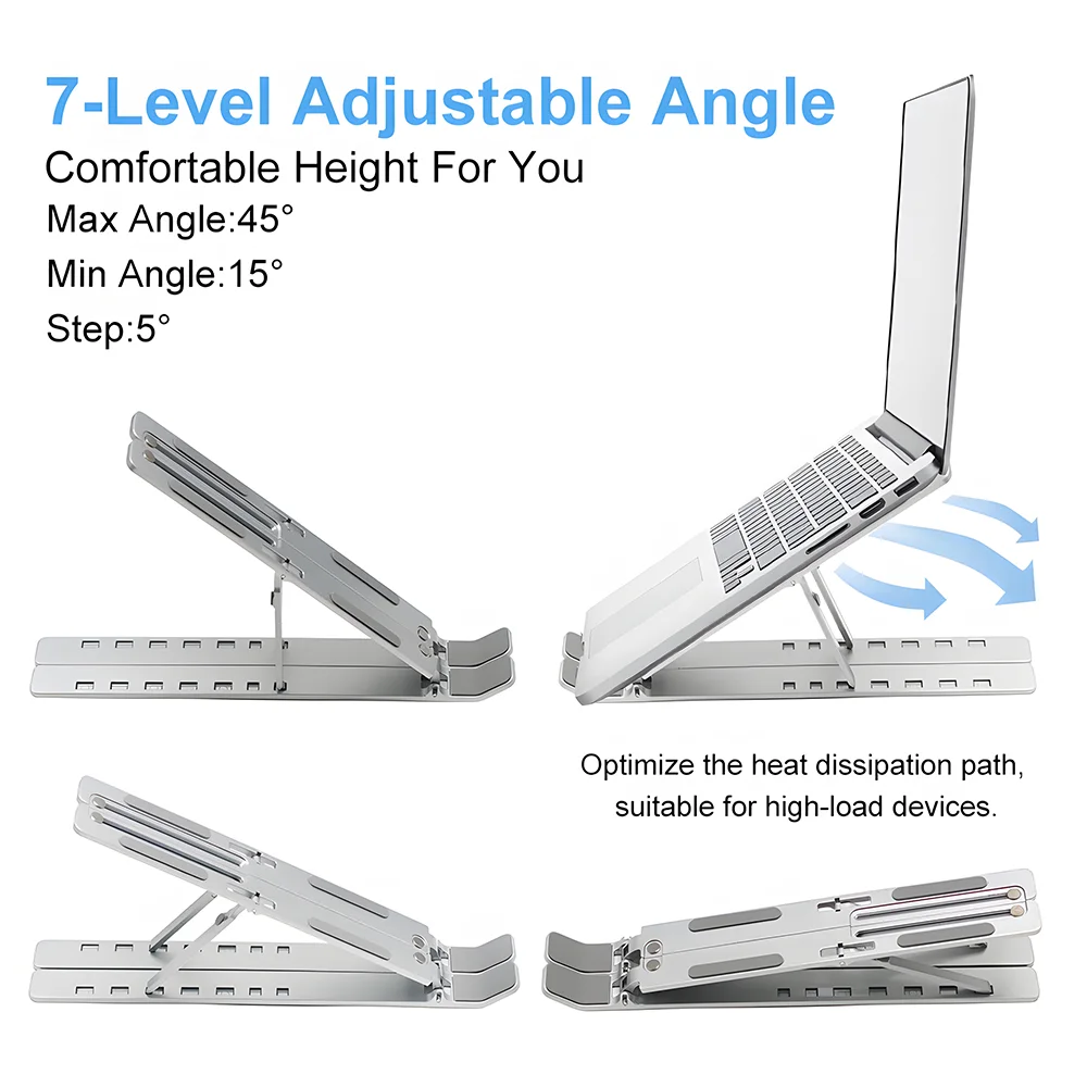 💻 Support PC Réglable – Confort & Performance